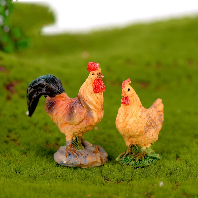 Прекрасная миниатюрная фигурка ручной работы искусственное украшение