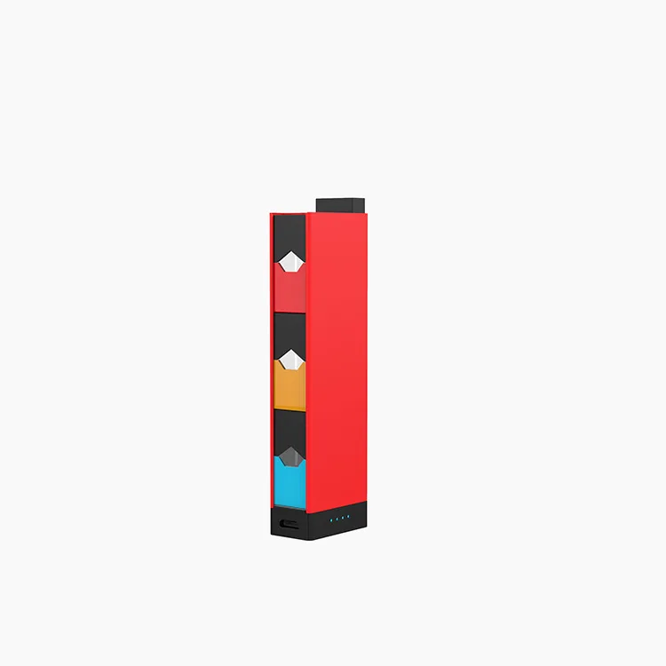1000 мАч стиль FUUL Vape зарядное устройство для JUUL Vape комплект также подходит для juul электронной сигареты - Цвет: Красный