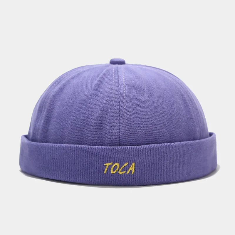 Brimless Hat Street Trend Hip Hop Versatile Spring and Autumn Man Cap Without Visor Men's Caps Beanies Hats Apparel Rap | Аксессуары