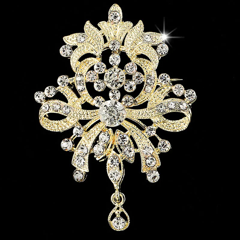 Женская свадебная брошь в виде короны Ювелирное Украшение для букета|Броши| |