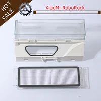caixa do escaninho de poeira para xiaomi roborock s50 s51 s52 s55 s6 t6 aspirador p%c3%b3 acess%c3%b3rios pe%c3%a7as