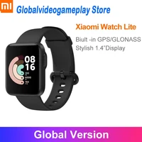 xiaomi mi watch lite gps fitness heart rate monitor tracker 1 4inch alarm clock redmi smart watch wristband global version