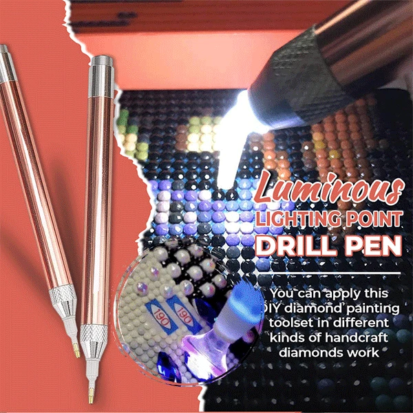 5 шт. инструмент для алмазной живописи светящаяся точка ручка 5D вышивки крестиком