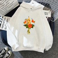 pokemon hoodies pullovers pikachu flower women anime kawaii clothes cartoon bulbasaur sweatshirts funny print warm cotton femme