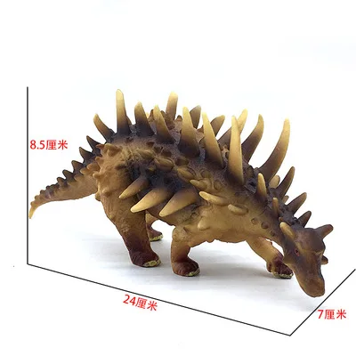 

25cm Dinosaur toys Action Figure children's toys Jurassic century theme toys Tyrannosaurus rex velociraptor brachiosaurus