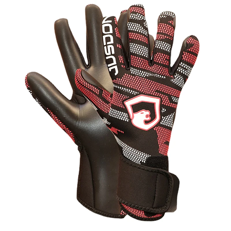 

Thickened Latex Professional Goalkeeper Gloves Non-Slip Goalkeeper Glove Football Training Match Adult Children Goalie Gloves