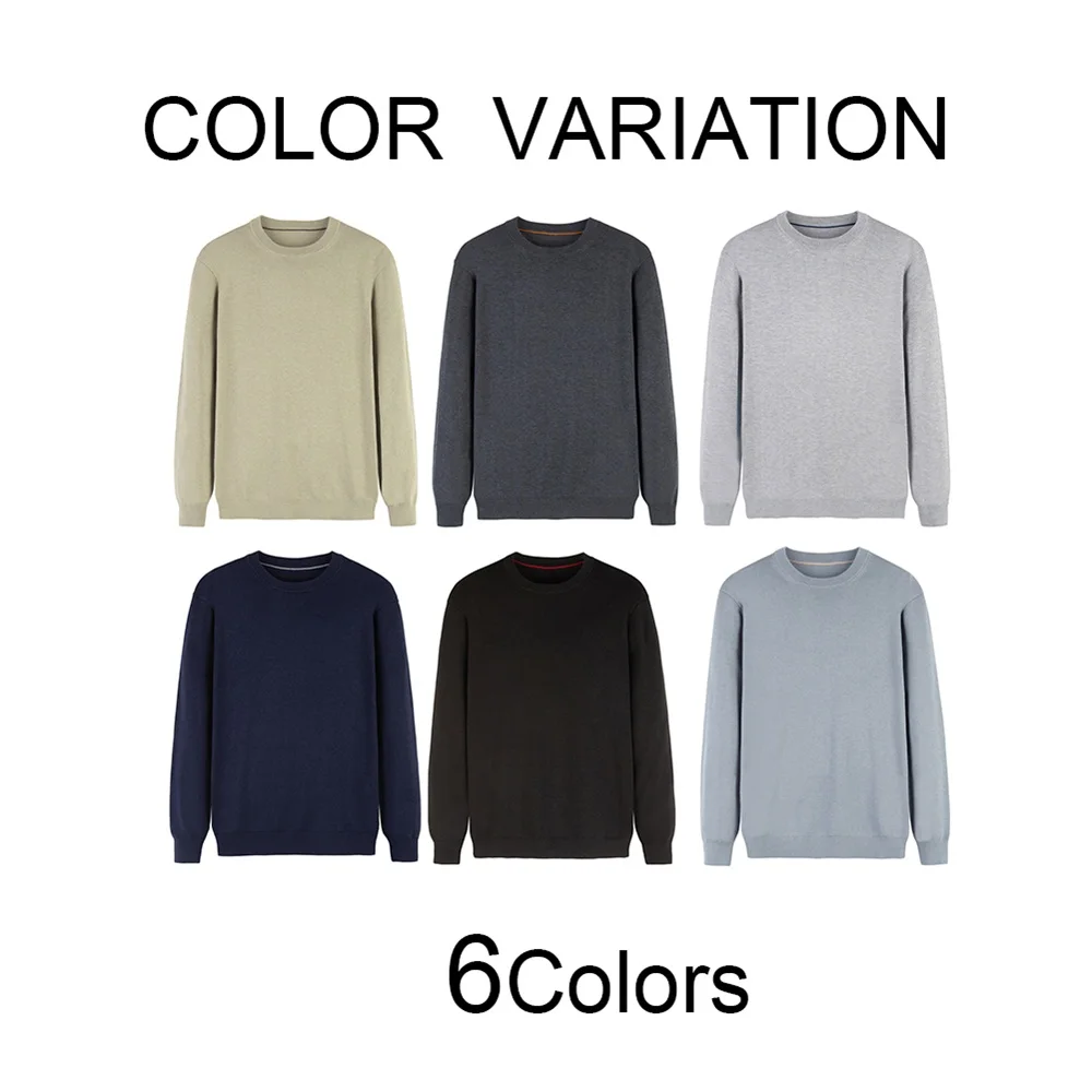 Мужской Повседневный пуловер Allthemen свитер мужская одежда с круглым вырезом