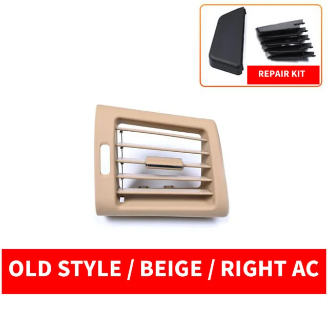Beige Right Автомобильная Передняя Левая Правая Центральная вентиляционная решетка AC для Mercedes Benz W251 R-CLASS приборная панель R300 R320 R350 R400 R500 2006- лет - Название цвета: Beige Right