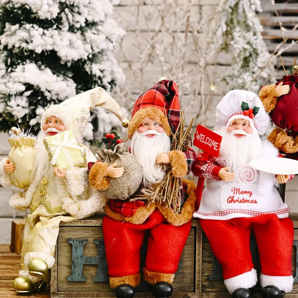 

Декоративная настольная Статуэтка деда мороза, портативная Реалистичная статуэтка, идеальное украшение, Прямая поставка