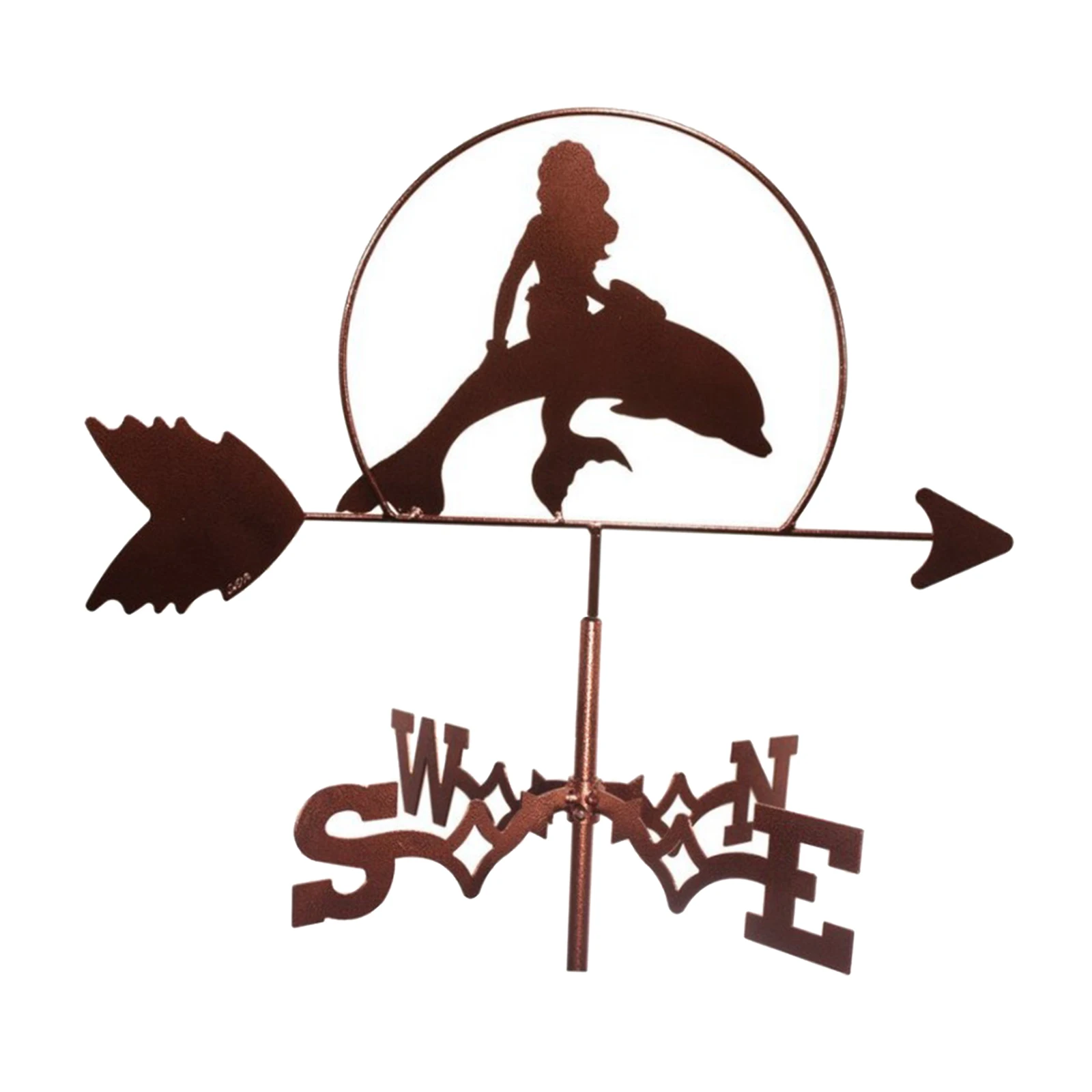 Русалка из нержавеющей стали Погодостойкая крыша навесная лопасть для фермы |