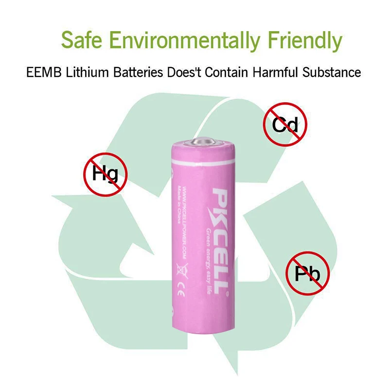 4 шт. CR14505 3V AA 1400mAh LiMnO2 литиевая батарея с 1 шт AA/AAA ox в подарок для камеры