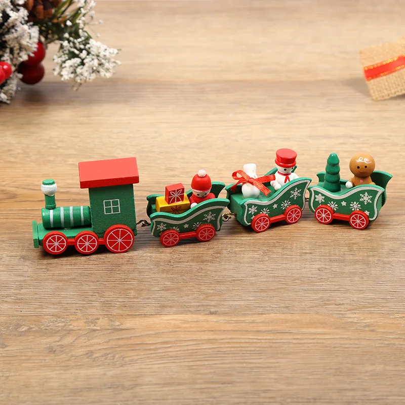 

Christmas Train Merry Christmas Decorations For Home 2021 Cristmas Wooden Ornament Xmas Navidad Noel Gifts New Year 2022