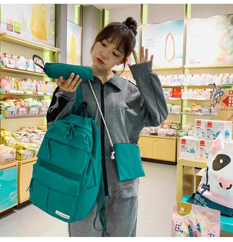 Набор из 3 шт. школьных сумок для девочек водонепроницаемые школьные ранцы