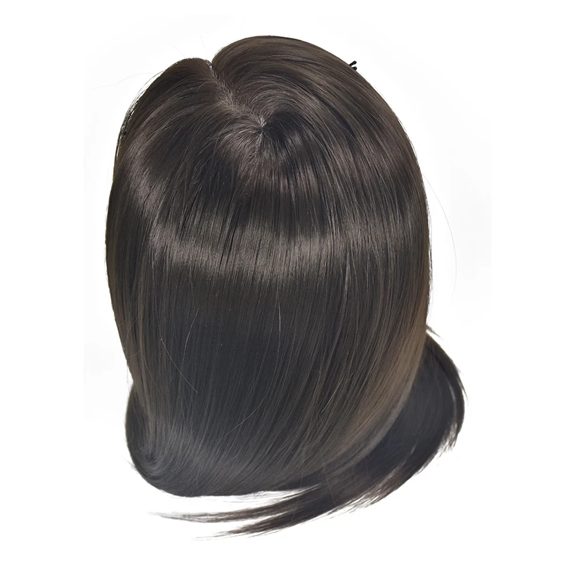 Голова-манекен для обучения парикмахерской 65 см с настольным держателем |