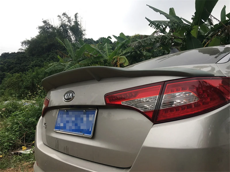 

Car-styling R Style Luster Carbon Fiber/FRP Rear Trunk Spoiler Wing Fit for KIA K5 Optima 2011 - 2013