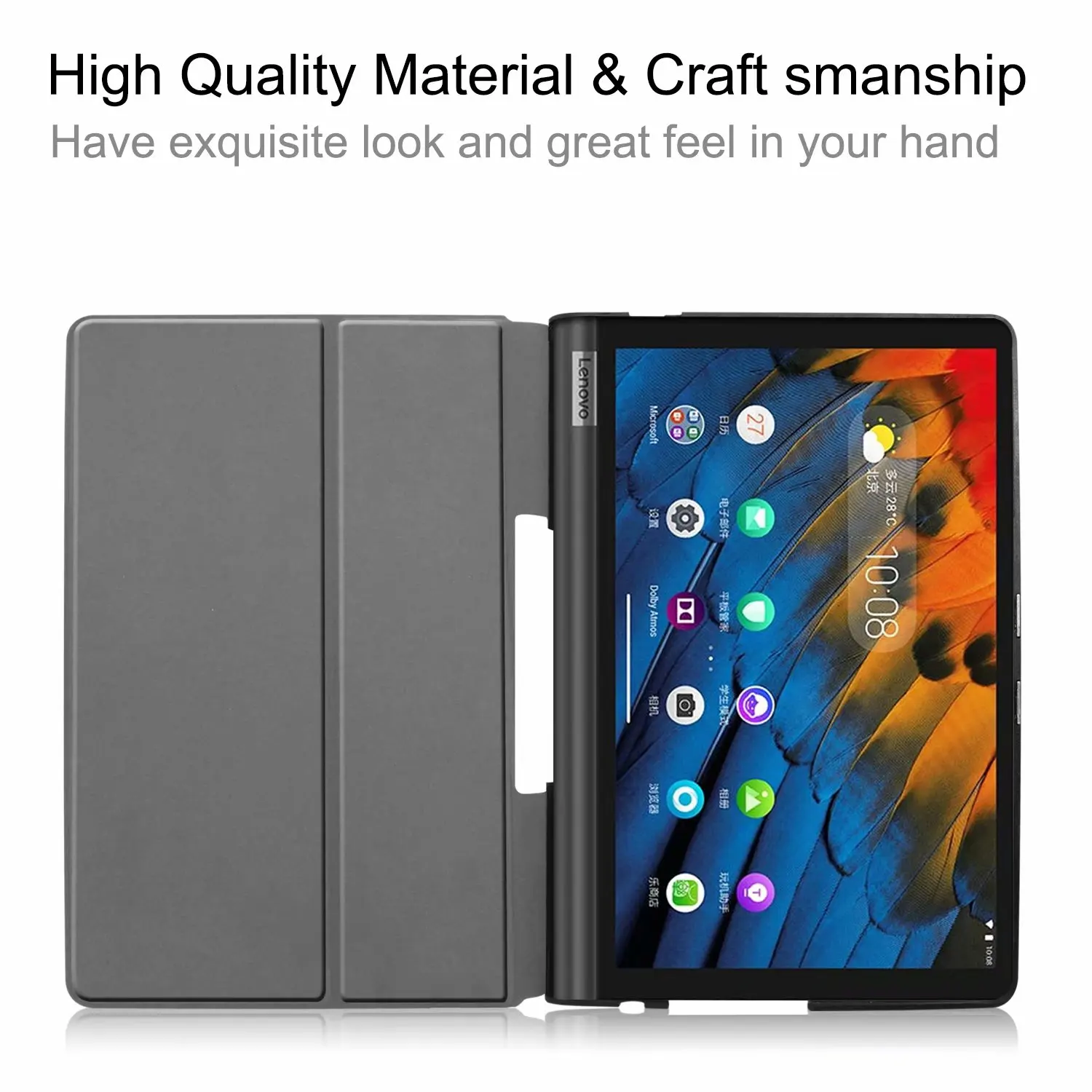Чехол из искусственной кожи чехол для lenovo Yoga Tab 5 YT X705F 10 1 дюймов защитный