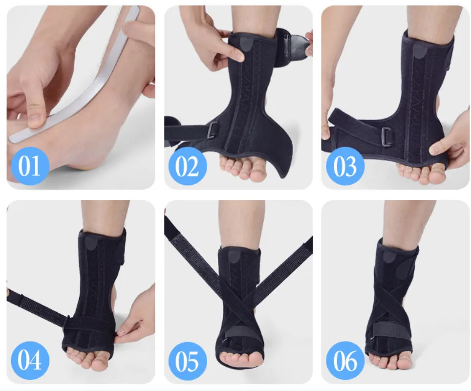 Взрослая Универсальная память хлопок алюминиевый медицинская шина растягивание