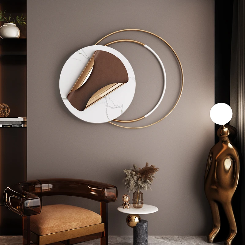 

Подвеска для дивана zq, простое современное мягкое украшение для комнаты, железная настенная декорация, подвесное украшение для ресторана