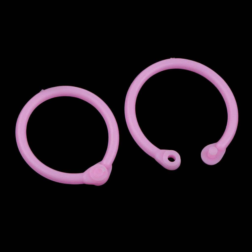 16 штук оплеиваемые кольца для книг круги свободный лист связывающие поделок