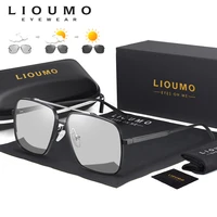 lioumo aluminum magnesium oversized photochromic polarized sunglasses men women safety driving sun glasses gafas de sol uv400