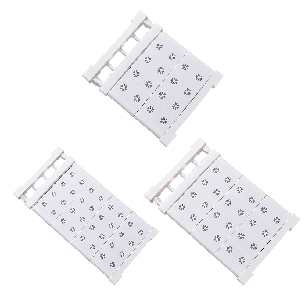 

Wardrobe Retractable Storage Holder Rack Cabinets Layered Partition Shelf Kitchen Holder Bedroom Paste Type Telescopic Organizer