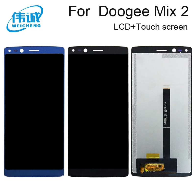 100% протестирован на ЖК дисплей DOOGEE Mix 2 + кодирующий преобразователь сенсорного