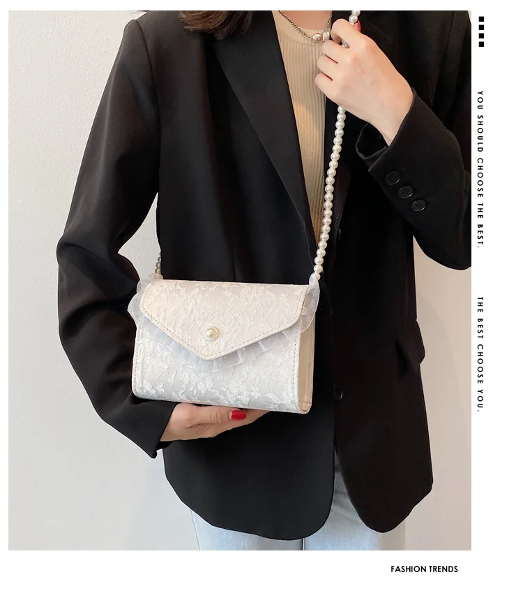 

New Woman Shoulder Bag Fashionable Simple Chain Messenger Bag High Quality Luxury Designer Handbag 2021 New Female Underarm Bag