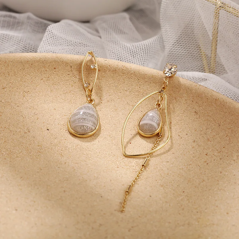 Южнокорейские Инс холодного ветра асимметричные геометрической формы Длинные