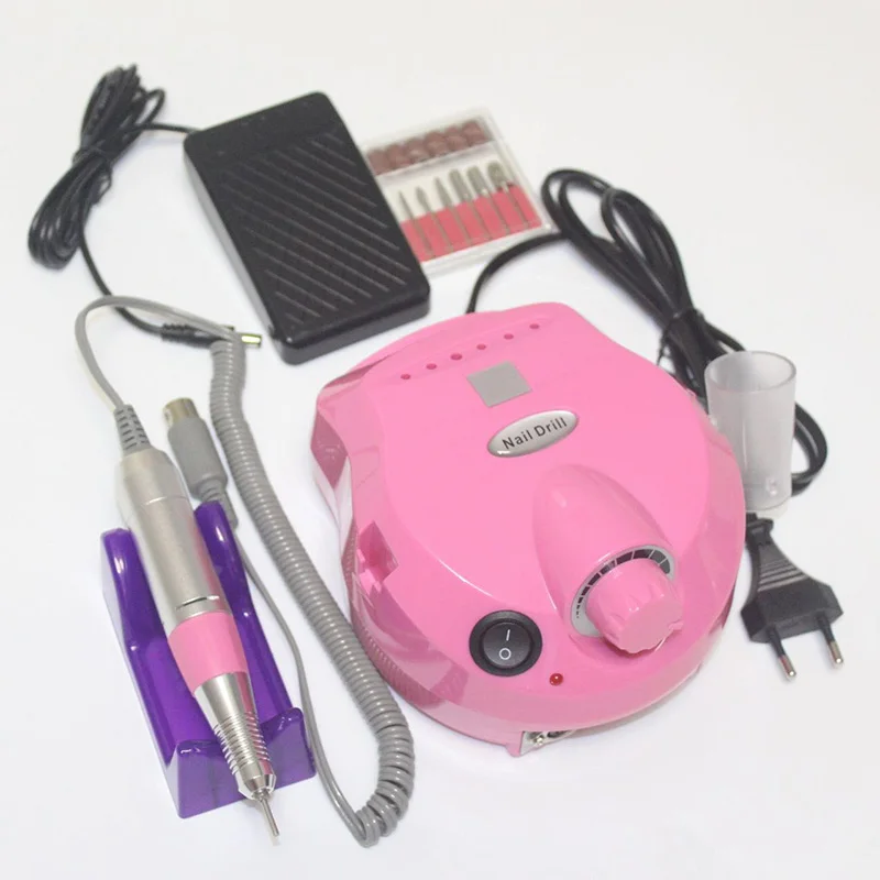

30000RPM Manicure Tool Pedicure Electric Drill File Nail Art Machine Polishing Shape Tools MH88