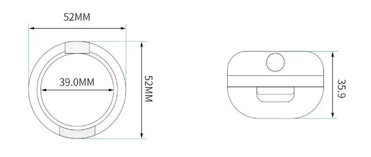 1 шт. 13 г Косметическая Белая Помада бальзам для губ компактный контейнер с