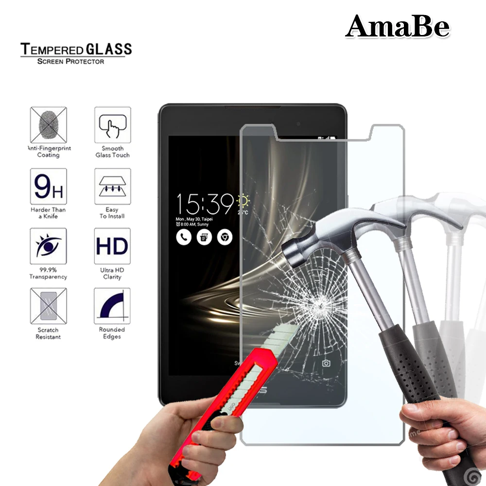 Взрывозащищенный протектор экрана для планшета Asus ZenPad 3 8 0/ZenPad 7 C 0 закаленное