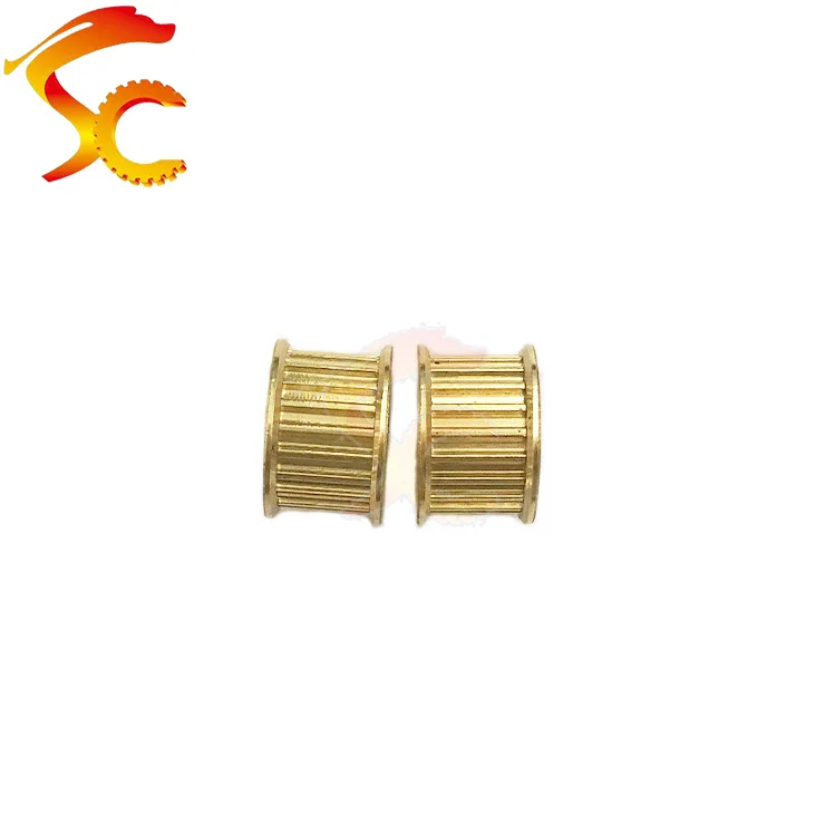 Латунный шкив для зубчатого ремня MXL с 20 зубьями отверстие 5 мм Ширина 6 20teeth медный