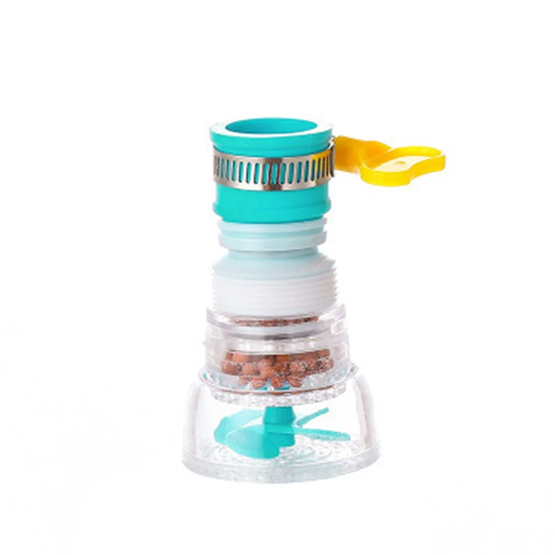 

360 Degree Booster Shower Water Filter Tap Head Rotating Faucet Nozzle Tool