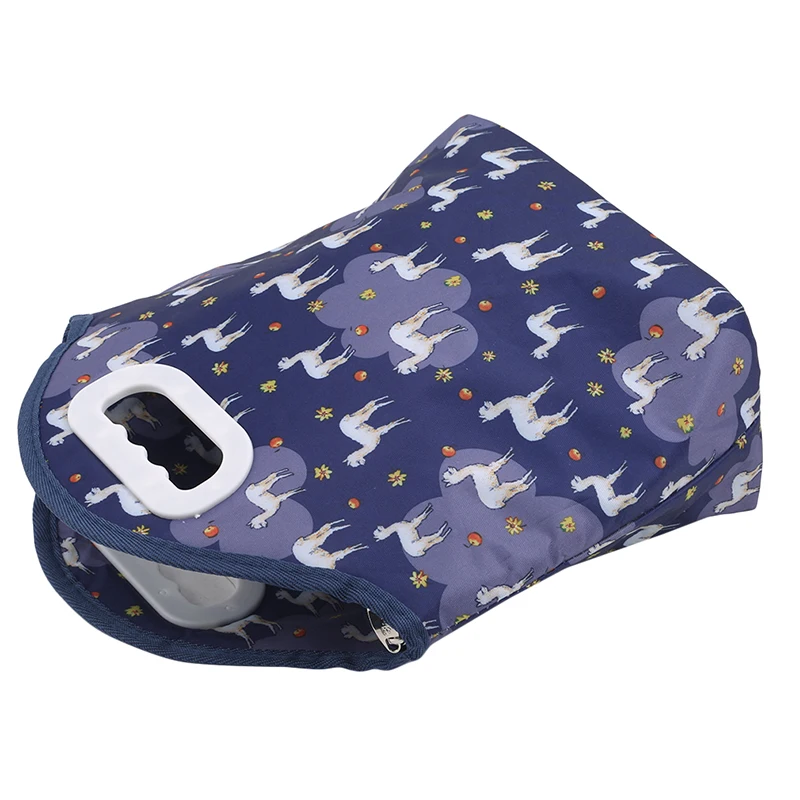 

Round Hole Portable Lunch Box Bag Waterproof Thickening Insulation Lunch Bag Portable Picnic Insulation Bag
