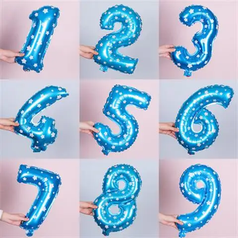 16 32 дюйма номер Фольга шар розового цвета: золотистый серебристый синий меняющие