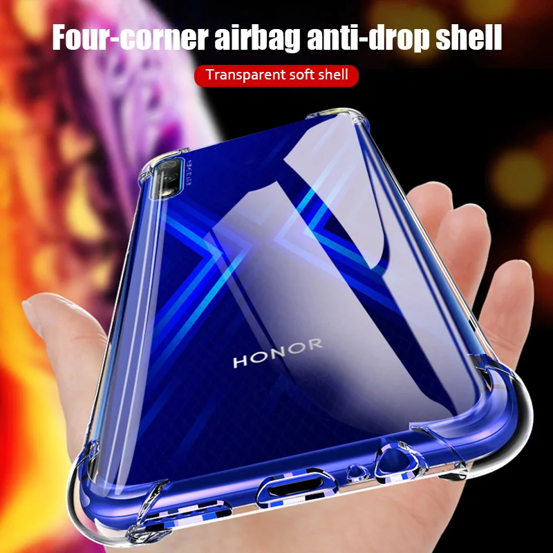 Противоударный чехол-подушка безопасности для Huawei Honor Play 8A 7A Pro 9A 7C 8C 9C 8X 9X Premium Lite