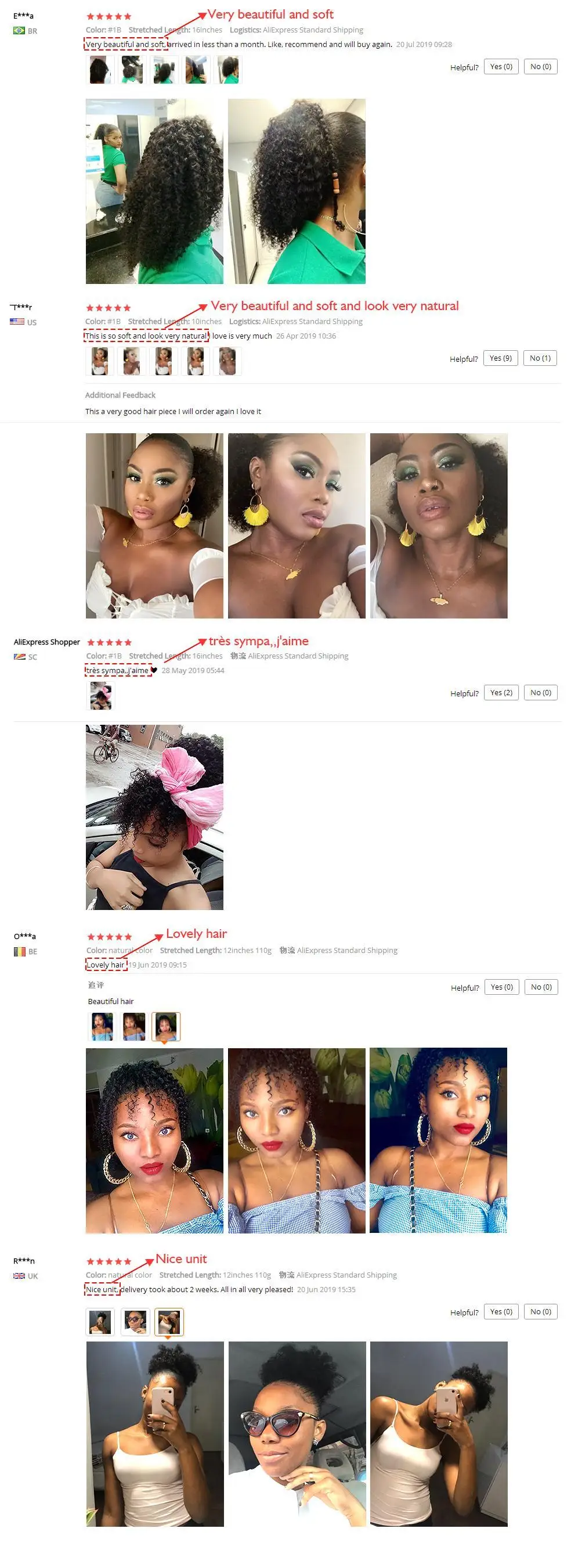 MRSHAIR афро кудрявые хвосты слоеные девственные волосы для черных женщин волосы 4b 4c Coily шнурок Perruque Afro Cheveux клип в