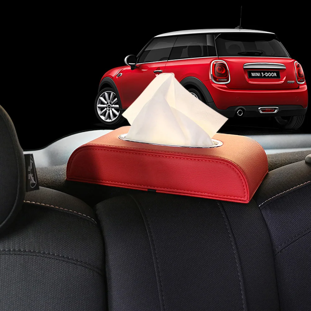 Новый стиль автомобильный бумажный чехол для полотенец универсальный Benz BMW Audi