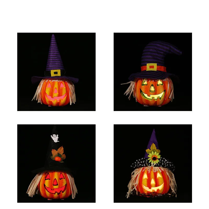 Хэллоуин тыква фонари для фестиваля вечерние бар полый светящийся светильник