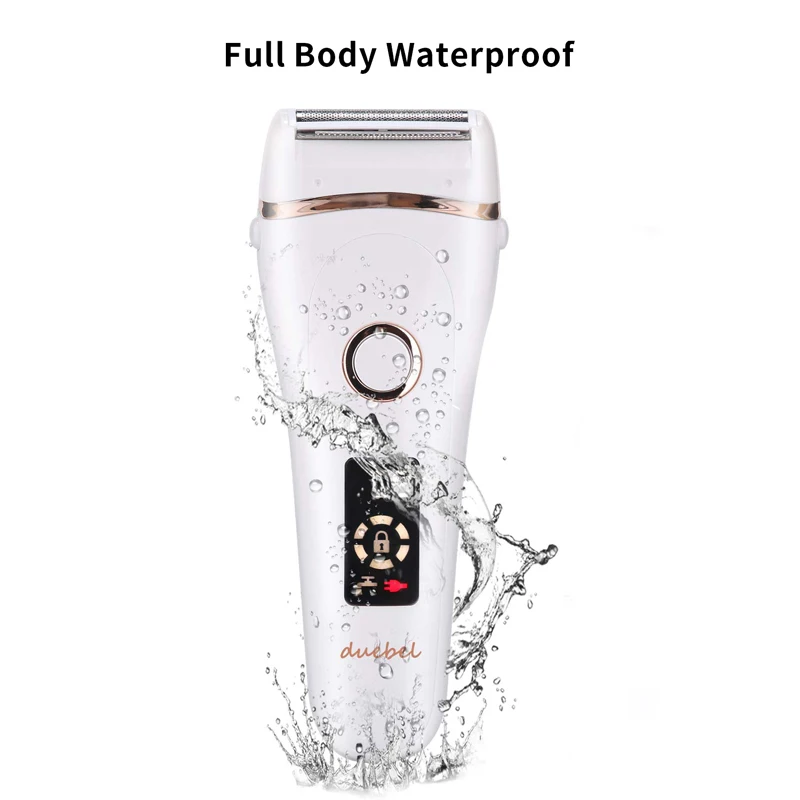 Electric Razor Painless Lady Shaver For Women Bikini Trimmer For Whole Body Waterproof USB Charging LCD Display Wet & Dry Using images - 6