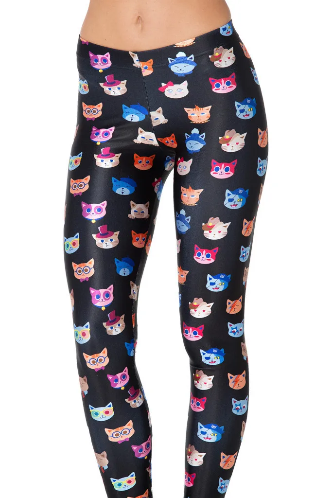 Hot Sale Women Skull Head Print Leggings Fitness Sexy Sporting Workout Leggins Jogging High Waist Elastic Slim Pants |