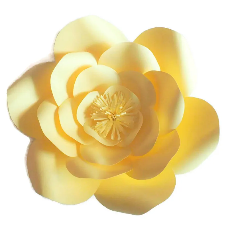 Сделай сам гигантские бумажные цветы сделай полный набор бумажная Роза для