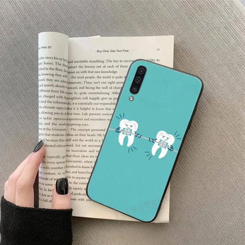 

Wisdom Teeth Dentist Tooth Phone Case For Samsung Galaxy A 3 6 7 8 10 21 01 11 31 91 10S 20S 30S 50S PLUS Cover Funda Shell