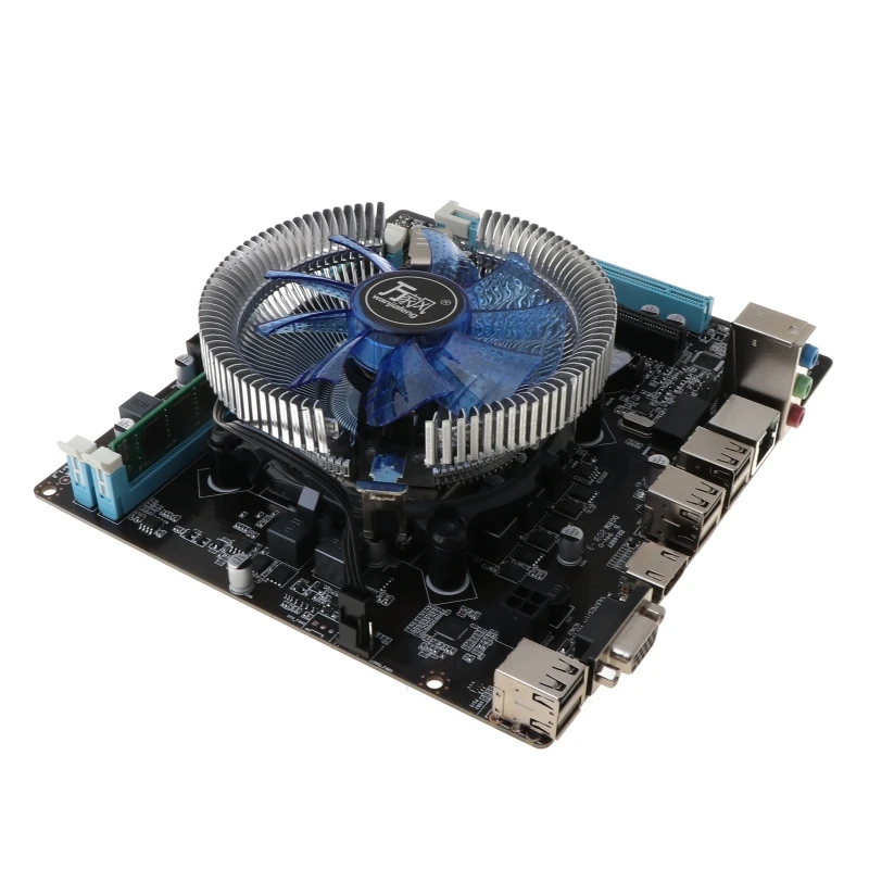 Материнская плата HM55 I3 I5 Lga 2021 1 комплект память 4G Fan настольная материнская Прямая