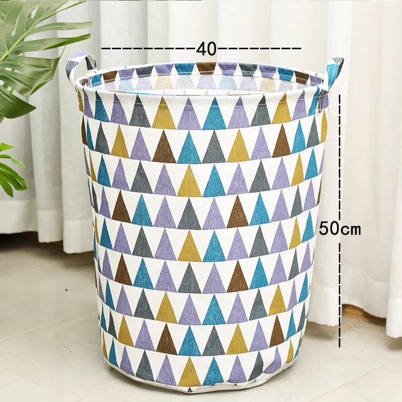 

Fold Large Laundry Bag Organizer Fabric Handle Lingerie Bra Dirty Clothes Laundry Bags Socks Sac Linge Sale Home Storage DG50LB