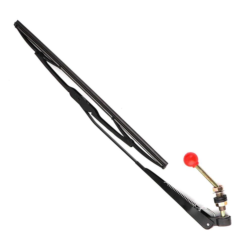 wiper cleaner UTV Manual Hand Operated Windshield Wiper Blade Universal Replacement Kit rear arm Metal+Plastic | Автомобили и
