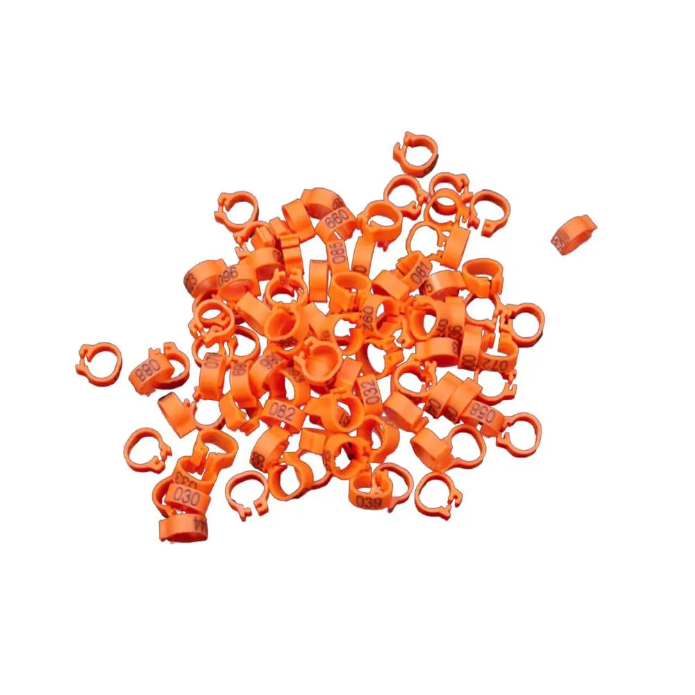 

0-100 однотонное переднее открывающееся кольцо для маркировки голубей, птиц