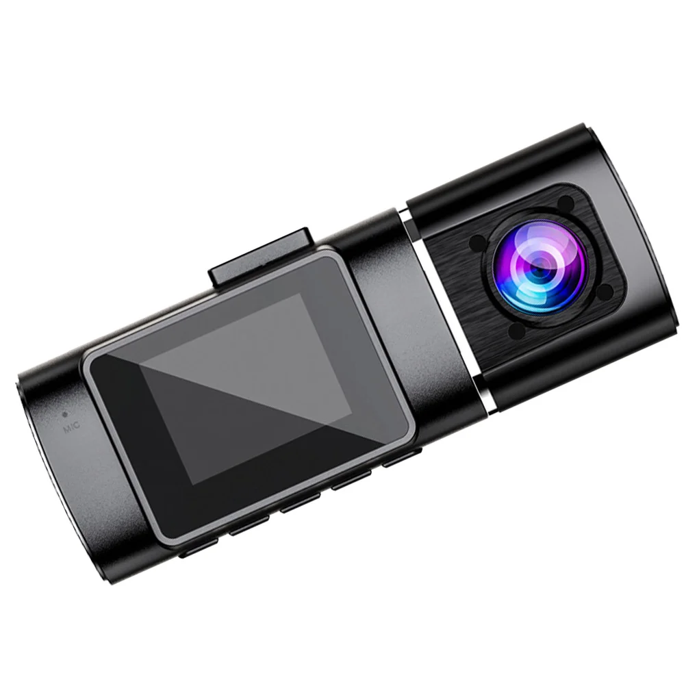 

Durable Night Vision Dash Cam High Definition Mini Car Driving Recorder (Black)