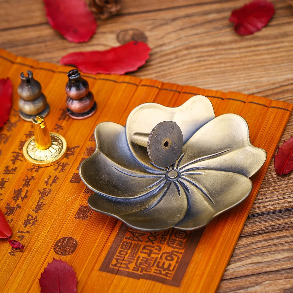 Ароматическая горелка в форме цветка подставка для духов лотоса домашний