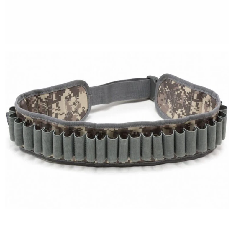 28/30Rounds Bandolier Belt Hunting 12 Gauge Cartridge Pouch Belt Shotgun Bullet Shell Holder Ammo Pouch Airsoft Accessories